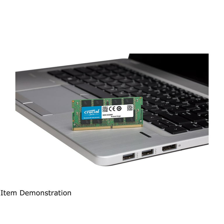 Crucial 16GB DDR4 3200MHz PC4-25600 Laptop 1Rx8 SODIMM Memory RAM  CT16G4SFS832A