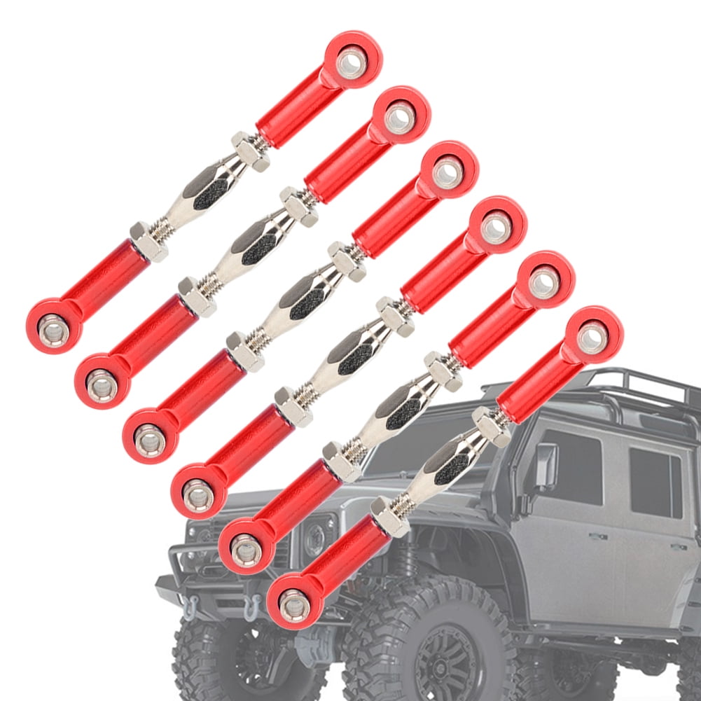 RC Car Push Rod, Aluminum Alloy Turnbuckle Rod Linkage, For RC Car