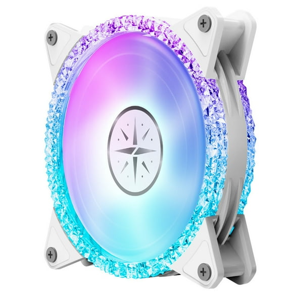 ZEAGINAL 120mm ARGB Case Fan Cooling PC Fans with Hydraulic Bearing Fan Speed: 900-1800 RPM Low Noise