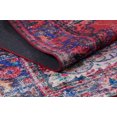 thumbnail image 3 of Belorecensk Red Vintage Polyester Area Rugs for Living Room Washable Rugs Boho Moroccan Area Rug Soft Geometric Bohemian Carpet Distressed Indoor Rug for Bedroom Dining Room Office Nonslip Rug, 3 of 9