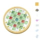 thumbnail image 2 of Crafts Mosaicss Tile Set Wooden Cup Mats Mixed Color Mosaicss Set Crafts Pack 6ml, 2 of 4