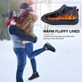 thumbnail image 2 of Womens Waterproof Outdoor Booties  Winter Snow Boots Fur Lined Warm Ankle Boots Slip On Waterproof Outdoor Booties Comfortable Shoes for Women, 2 of 5