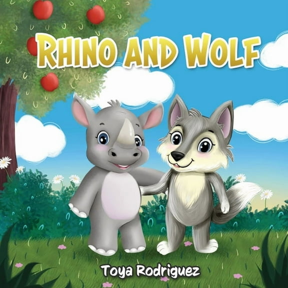 Rhino and Wolf: A heartwarming children's book about siblings and their limitless imagination. Perfect for bedtime or an, (Paperback)