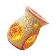 thumbnail image 1 of Billuyoard Quemador de cera aromática, quemador de aceite de vidrio, difusor de aceite esencial hecho a mano único, calentador de cera, difusor Iluminación y accesorios Naranja, 1 of 5