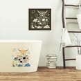 thumbnail image 7 of Cow Stencil 11.8x11.8 inch Funny Highland Cow Drawing Painting Stencils Plastic Bathing Cow Reading Newspaper Pattern Stencil Reusable Stencils for Floors Walls Furniture Decor colorful, 7 of 7