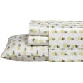 thumbnail image 2 of Elegant Comfort Soft Bed Sheets Pineapple Pattern 1500 Series Percale Softness (6-Piece) Bedding Set, Queen, Pineapple, 2 of 2