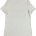 thumbnail image 2 of Calvin Klein Womens Heathered Box Logo Graphic T-Shirt, Grey, Small, 2 of 2