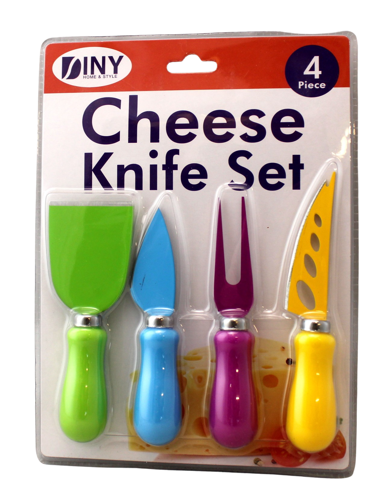 4 Piece Cheese Knife Set Great For All Types of Cheese for Charcuterie