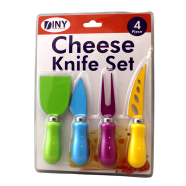 4 Piece Cheese Knife Set Great For All Types of Cheese for Charcuterie and Cheese spread Ideal for Cheese Slicer and Butter Cutter Gift Set Cheese Cutter for Party Trays and Dinner Table