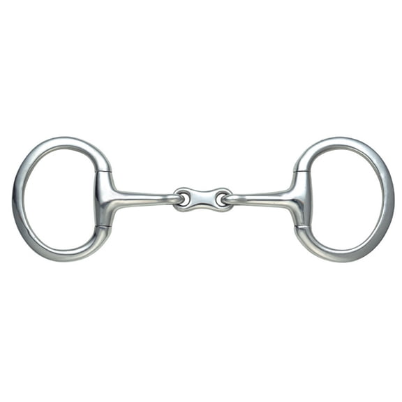 Shires French Link Eggbutt Bit Stainless Steel 5"