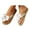 White, variant on Women's Floral Linen Flip Flops Open Toe Straw Summer Slippers Slip on Slide Sandal Green 7