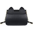 thumbnail image 2 of sac Bandoulire Pour Femme (noir), Cuir Pu, Sac Messager En Forme De Chat Mignon Kawaii, Sac Messager Sac Dcontract, 2 of 5