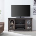 thumbnail image 4 of Henn&Hart 58" Alder Brown/Metal TV Stand, 4 of 8