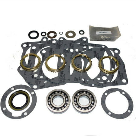 T10 Transmission Bearing/Seal Kit w/Synchro Rings 66-74 AMC/Buick/Chevrolet/Ford Cars 4-Speed Manual Trans 307 Input USA Standard