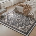 thumbnail image 5 of Joyfy Washable Floral Area Rug Non-Slip Soft Carpet with Rubber Backing for Living Room, Bedroom, Dining Room, Kids Nursery and Bedside Indoor Use, 5 of 6