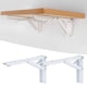 thumbnail image 3 of Soportes Plegables de Metal Sincero Juego de 2 para Estante de Pared o Soporte de Mesa, 3 of 10