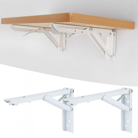 

Shelf Bracket Fixing Bracket Wall Shelf Bracket Metal Folding Bracket Furniture Movable Tripod Rack For Triangular Folding Bracket