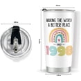 thumbnail image 4 of 60th Birthday Gifts for Women, Tumbler 20 oz Stainless Steel Vacuum Insulated Tumblers, 1964 Birthday Gifts for Women, 60 Year Old Birthday Gifts, 60th Birthday Gift Ideas, 60th Birthday Tumbler, 4 of 6