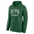 thumbnail image 2 of Women's Fanatics Green New York Jets Victory Script Pullover Hoodie, 2 of 3