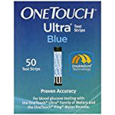 One Touch Ultra 50 Diabetic Test Strips - Walmart.com