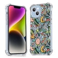 thumbnail image 1 of Alien UFO Clear Case for iPhone 14,Aesthetic Art Design Case for Men Women,Unique Soft Transparent TPU Bumper Case Cover, 1 of 5
