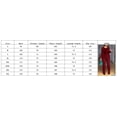 thumbnail image 3 of AURA Womens Plus Size Elegant Pleated Two Piece Set Long Sleeve Top and Pants Outfit Autumn Slim Fit Bigsize, 3 of 3