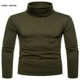 thumbnail image 1 of PENGXIANG Mens Winter Thermal Turtle Neck Pullover Stretch Basic Thick T Shirt, 1 of 6