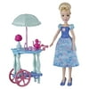 DIsney Princess Cinderella with Tea Cart, Ages 3 and up, with Accessories