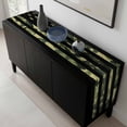 thumbnail image 5 of Green Camouflage American Flag Table Runner 70 Inches Long, Wooden Grain Kitchen Coffee Dining Table Decoration for Home Party Birthday Wedding Home Decor 13x70 Inches, 5 of 8