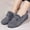 Grey, variant on Women's Cozy Cotton Slippers for Indoor & Outdoor - House Shoes