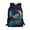 Blue Butterfly Moon, variant on Cute Otter Print Kids School Backpack for Elementary Students Ages 6-12, 17 Inch Large Capacity Bookbag with Shoulder Straps & Multiple Exterior Pockets, Ideal Back to School Gift