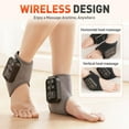 thumbnail image 3 of 2PC FootRenew Triple Method Massager The Official  Electric Foot and Ankle Massager Heated Wrap with 3 Vibration Modes and 5 Heat Levels -Cordless Portable Design, 3 of 8