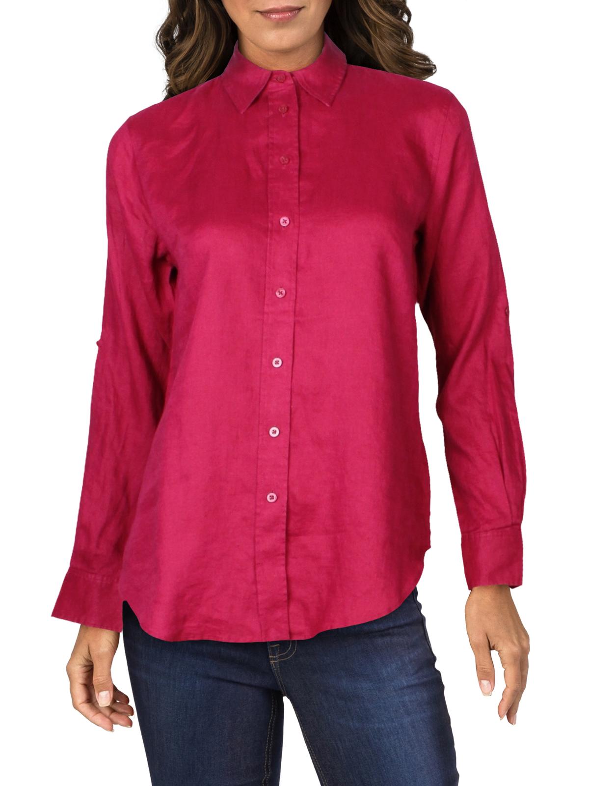 Lauren Ralph Lauren Womens Karrie Linen 