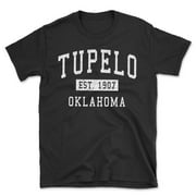 Tupelo Oklahoma Classic Established Men's Cotton T-Shirt