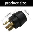 thumbnail image 5 of Professional Heavy Duty 50A 250V Right Angles Plug for Electric Vehicle Chargers Dryers Generators Cooking Equipment, 5 of 8