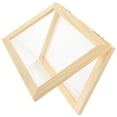 thumbnail image 1 of HOOWIFFY MDF Paper Making Frame Kit Khaki Color for Paper Decoration Giving 1Set, 1 of 7