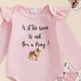 thumbnail image 6 of Hessimy Toddler Girl Clothes Top Pullover Print Pants Fall Winter Outfit Set Crew Neck Top Sweatshirt Baby Girl Winter Clothes Baby Girl Essentials (Pink,9-12 Months), 6 of 6