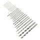 thumbnail image 5 of Juego de 25 brocas micro helicoidales de vástago recto HSS para joyería, relojes, manualidades con PCB, 0,5-3 mm, 5 of 15