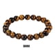 thumbnail image 5 of Guardurnaity de ojo de tigre, joyería de piedra Natural resistente al desgaste, cuerda elástica redonda, pulseras de cuentas de energía Ropa, zapatos y accesorios Miscelánea, 5 of 6