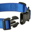 thumbnail image 4 of Vibrant Life Solid Polyester Adjustable Dog Collar, Blue, Large, 4 of 6
