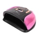 thumbnail image 1 of UV Gel Nail Lamp 256W 57pcs Lamp Chips 4 Timers Fast Curing Portable Handle Purple Red Nail Art Tool 100‑240V US Plug, 1 of 5