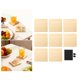 thumbnail image 5 of 8 posavasos de madera sin tratar con almohadillas antideslizantes, discos de madera resistentes al calor para Suqre, 5 of 8
