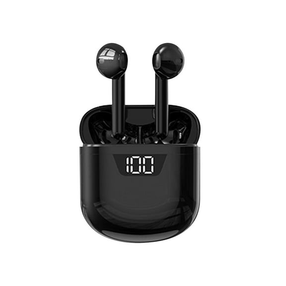 AURIGATE Wireless Earbuds, V5.1 Bluetooth Headphones LED Power Display Deep Bass Ear buds Waterproof Earphones Microphone Stereo Headset for TV Phone Laptop