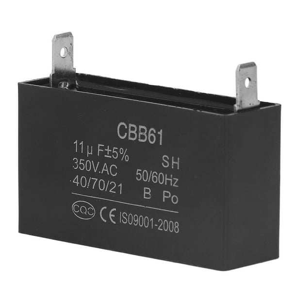 Condensador Generador, CBB61 ABS Resistente Al Calor 11μF Condensador Generador De Gasolina Para Aire Acondicionado Para Refrigerador