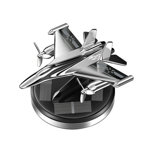Ambientador Solar para Coche, Ambientador de Aleación de Aluminio para Avión, Difusor de Aromaterapia con Perfume para Coche