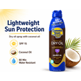 thumbnail image 3 of Banana Boat Protective Tanning Dry Oil Clear Sunscreen Spray SPF 15, 9.5 oz 4 Pack, 3 of 5