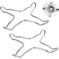 thumbnail image 1 of Support de Cuisinière à Gaz 2/4 Pcs Support en Acier Inoxydable Anneau de Cuisinière en Fer Diffuseur de Chaleur Petit Support de Pot pour Cuisine, 1 of 5