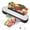 Silver-5004, variant on Naipo Automatic Vacuum Sealer Machine, 60KPa Food Saver, Compact Air Sealing System for Refrigerator Storage, External Canister Compatible