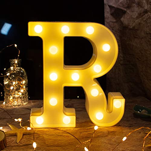 Brightown Decorative LED Marquee Letter Lights 26 Alphabet