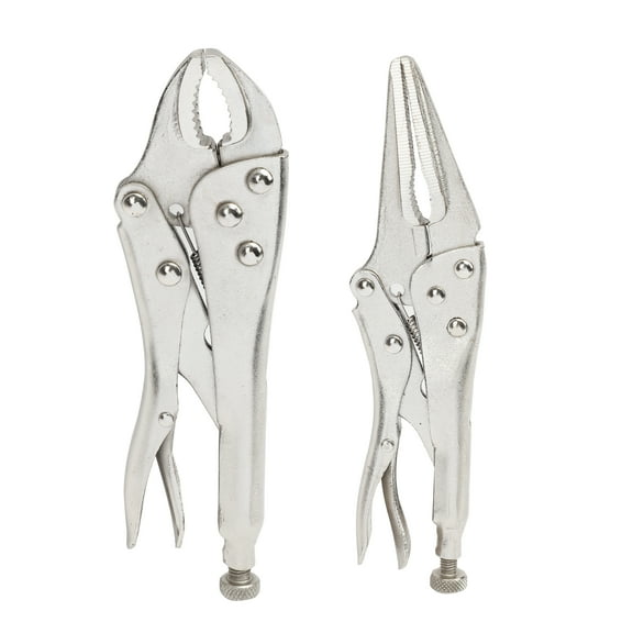 Hyper Tough 2-Piece Locking Pliers Set